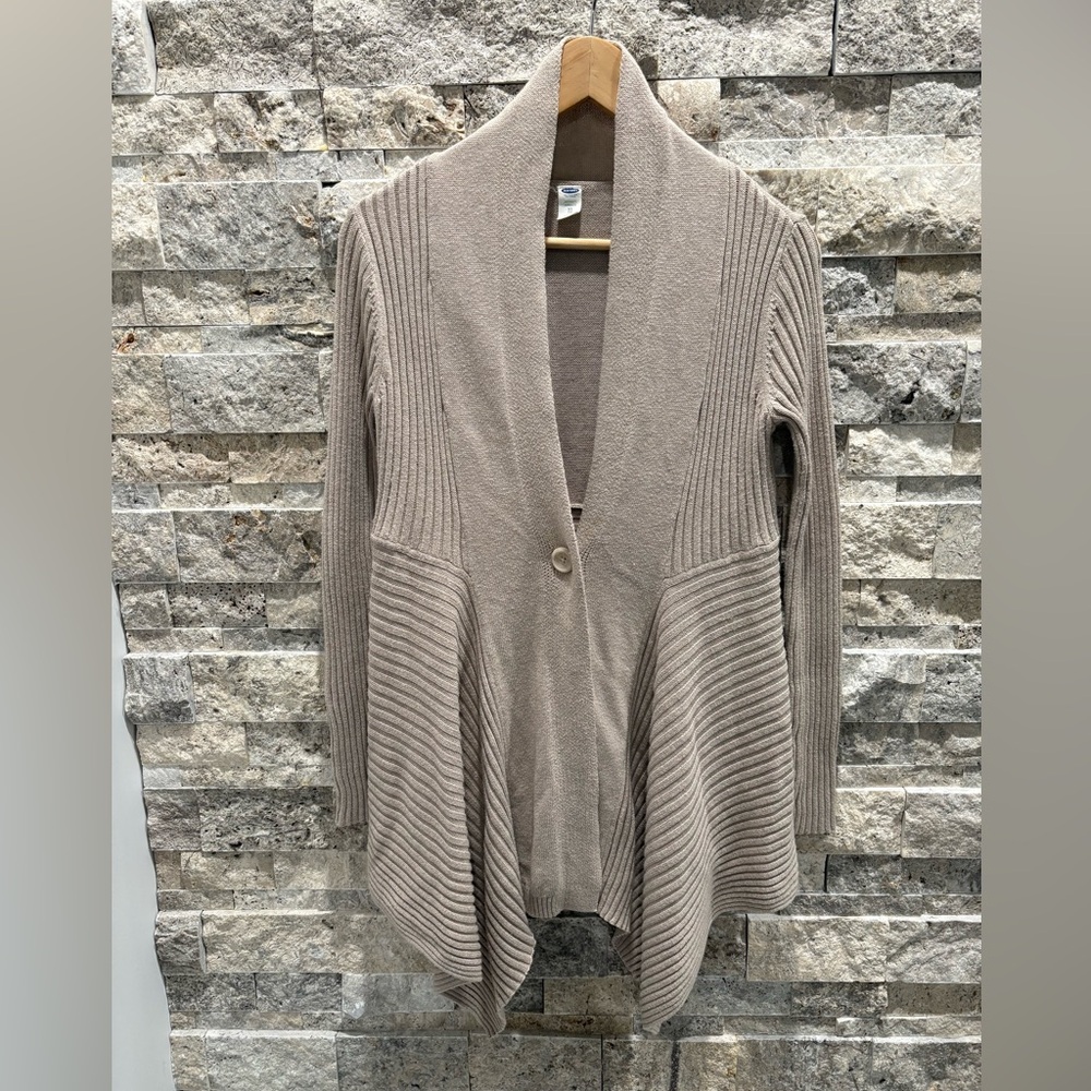Maternity‎ Old Navy Tan Women's Cardigan Sweater size xs